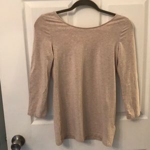 H&M basic scoop back NWOT